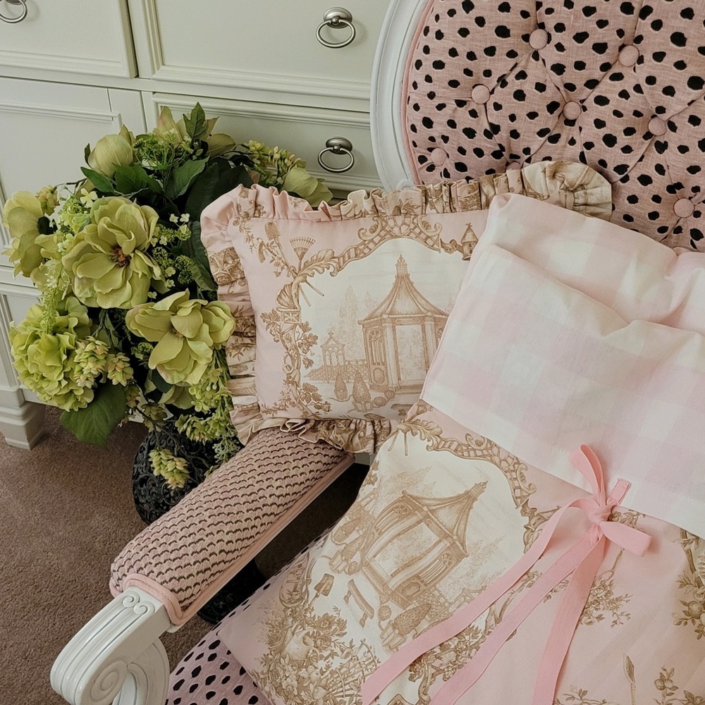 Beautiful Handmade Baby Duvet & pillow